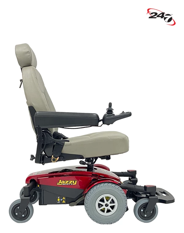 Pride Jazzy Select 6 Powerchair side