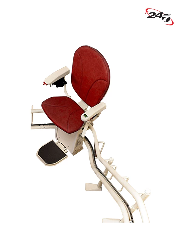 ICON Turn Stairlift curved example
