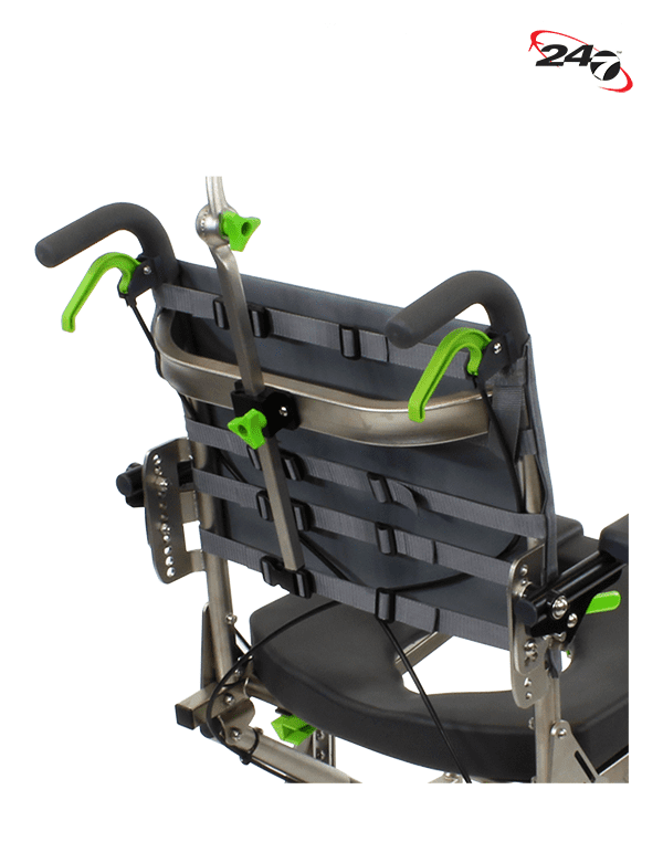 RAZ ZUM- AP/SP Commode Chair back side
